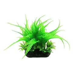 AQUA NOVA plastikinis augalas paparčiai 13cm