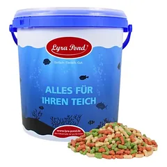 Lyra Pond® Pond Colour Sticks Koi Mix pašaras tvenkinio žuvims, 2 x 10 L — 3 nuotrauka
