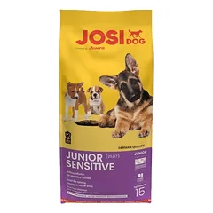 Josera JosiDog Junior Sensitive sausas maistas šuniukams su jautriu virškinimo traktu, 15 kg