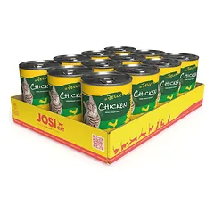 Josera JosiCat Chicken in Jelly konservai katėms drebučiuose