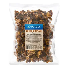 PETMEX Vidurinė kiaulienos ausis 1kg natūralus kramtukas šunims