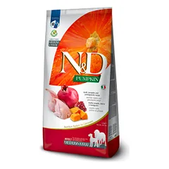 FARMINA N&D PUMPKIN - DOG Dry Quail&Pomegr ADULT MEDIUM MAXI 12 kg