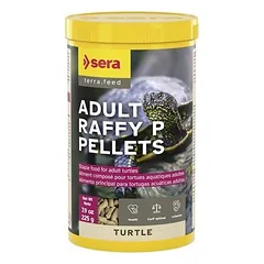 Sera Turtle Adult Raffy P Pellets  1000ml (225 g) — 2 nuotrauka