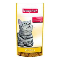 Vitaminizuotas papildomas ėdalas katėms - Beaphar Vit-Bits, 35 g (75 vnt.)