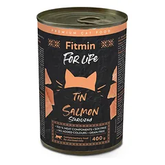 Fitmin for Life Adult Sterilized Salmon konservai katėms padaže 400 g