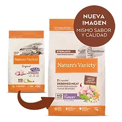 Nature’s Variety No Grain Sterilized Cat (kalakutiena) 7 kg — 3 nuotrauka