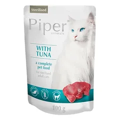DOLINA NOTECI Piper katėms su tunu 100g (paketėlis)