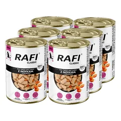 Rafi Classic su kalakutiena ir morkomis padaže 6x1240g
