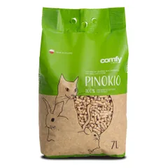 Comfy Pinokio medžio granulių kraikas augintiniams, 7 L parduotuvėje animu.lt