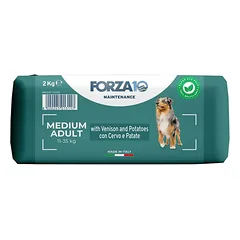 Forza10 Maintenance Medium Adult sausas maistas vidutinio dydžio suaugusiems šunims su elniu ir bulvėmis, 2 kg — 3 nuotrauka