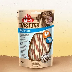 8in1 Tasties su višta Twisters, skanėstai šunims — 2 nuotrauka