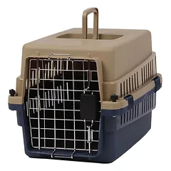 Kaning Gyvūnų augintinių transportavimo boksas, 50x34x32 cm, žalias — 4 nuotrauka