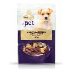 Apeti Dog Puppy Calcium Bones with Duck 90 g