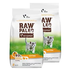 Vetexpert Raw Paleo Kitten 2x2kg