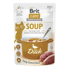 Brit Care Cat Soup Duck 75 g