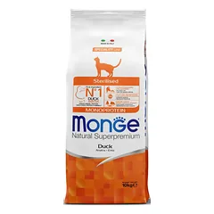 Monge Sterilised Monoprotein su antiena, sausas maistas katėms 10 kg parduotuvėje bikuva.lt