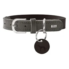 HUNTER antkaklis šunims Lemvig, Dydis: S, Spalva: alyvinė/tamsiai mėlyna, Kaklo apimtis: 33 - 39 cm, Plotis: 2,0 cm — 5 nuotrauka
