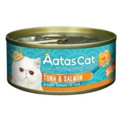 Aatas Cat Tantalizing Tuna&Salmon konservai katėms, 80 g parduotuvėje petreon.lt