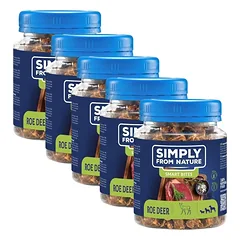 SIMPLY FROM NATURE Smart Bites Elnienos dresiruokliai šunims 5x130g