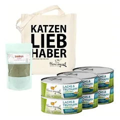 I love my cat Futterset Katzenfutter Nass mit Lachs und Truthahn