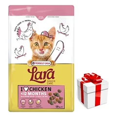 VERSELE-LAGA Lara Junior 1.9kg - Maistas kačiukams ir jaunoms katėms + Staigmena katei