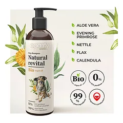 Comfy šampūnas nature revital, šunims, 250ml — 3 nuotrauka
