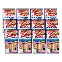 INABA kačių ėdalo priedas tunas su lašiša 12x(4x14g)