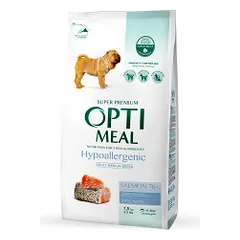 Optimeal Hypoallergenic Medium & Large Breed su lašiša sausas maistas šunims