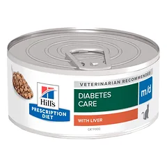 Hill’s PRESCRIPTION DIET m/d Konservai katėms sergant diabetu 6x156g photo