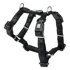 Max&Molly Comfort Harness Matrix 2.0 - minkštas šunų petnešos su QR identifikatoriumi ir reguliuojamu pritaikymu, Czarne / M — 3 nuotrauka
