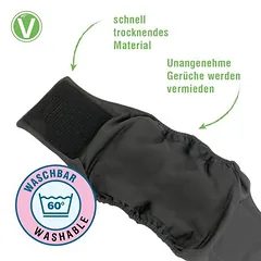 Vetlando daugkartinės sauskelnės patinams, Dideliems 26–45 kg — 3 nuotrauka