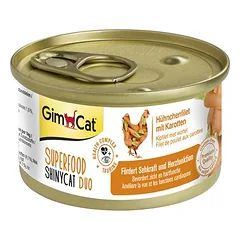 GimCat Superfood ShinyCat Duo drėgnas maistas katėms 24 x 70 g, 50 - 79 g — 4 nuotrauka