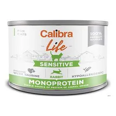 Calibra Life Cat Sterilised Rabbit drėgnas maistas sterilizuotoms katėms, 200 g