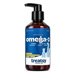 Treatsy žuvų taukai Omega-3 – oda, kailis, sąnariai, sveikata šunims ir katėms