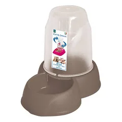 Georplast maisto ir vandens dozatorius su neslystančiu pagrindu, 1,6 litrai, 27×17,5×21 cm — 4 nuotrauka