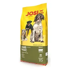 Josera P JosiDog Lamb Basic, sausas maistas šunims 15 kg parduotuvėje zooplus.de