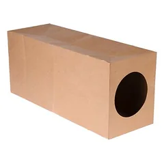 zooplus basics popierinis tunelis katėms, B 27 x H 22 x L 65 cm — 2 nuotrauka