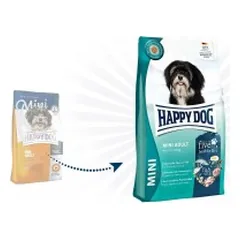 Happy Dog Mini Adult visavertis pašaras mažų veislių suaugusiems šunims, 800 g