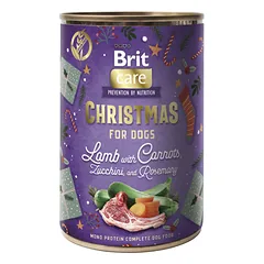 BRIT CARE konservuotas pašaras šunims Christmas Lamb su ėriena, 400 g