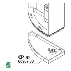 JBL Ersatzteil CP m greenline Bodenplatte
