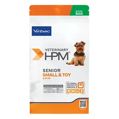 Virbac visavertis sausas maistas šunims mažų veislių šunims (<10 kg) nuo 10 metų amžiaus nykštukinių veislių šunims (<5 kg) nuo 12 metų amžiaus 1.5 kg