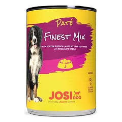 JOSERA JosiDog Pate Finest Mix 6x800g paštetas su 5 skirtingų rūšių mėsa šunims