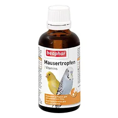 Beaphar Mausertropfen vitaminizuotas papildas paukščiams, 50 ml