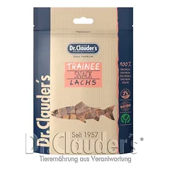 Dr. Clauder’s Trainee lašišos skanėstai kubeliais šunims ir katėms 80g