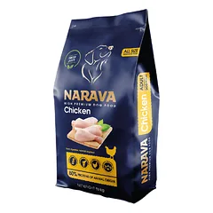NARAVA High Premium Chicken Adult sausas pašaras šunims 15 kg