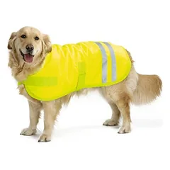 Beeztees Hundemantel Teddie, reflektierend gelb