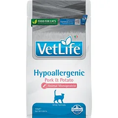 FARMINA VetLife Hypoallergenic Adult Pork dietinis kačių ėdalas 400 g