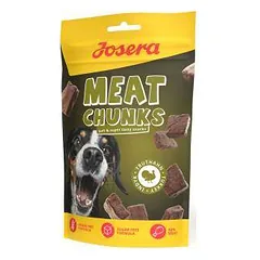 Josera Meat Chunks Turkey skanėstai šunims, 70g