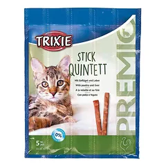 Trixie Premio Sticks Poultry & Liver pagaliukų skanėstai katėms, 25 g