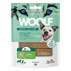 WOOLF DENTAL CARE LAMB AND PUMPKIN BAR (ėrienos ir moliūgo juostelės)
